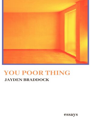 cover image of You Poor Thing